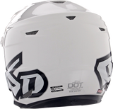6D ATR-2Y Motorcycle Helmet - Gloss White - Medium 11-5611