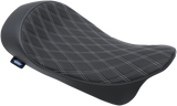 ESPECIALIDADES DE DRAG Asiento individual bajo - Doble diamante - Costura plateada - FL '08-'22 0801-1153