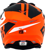 Casco de moto AFX FX-19R - Racing - Naranja mate - Pequeño 0110-7083 