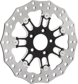 Rotor delantero ARLEN NESS - 7 válvulas - 11.8" - Negro 33-10301-202 