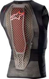 Chaleco de protección ALPINESTARS Nucleon Flex Pro - Negro/Rojo - Mediano 6508123-009-M