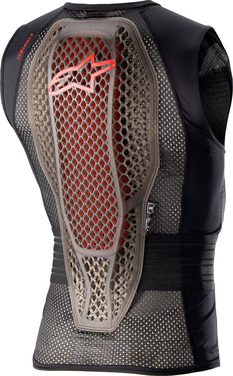 Chaleco de protección ALPINESTARS Nucleon Flex Pro - Negro/Rojo - Talla pequeña 6508123-009-S