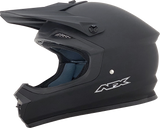 Casco de motocicleta AFX FX-15 - Negro mate - Talla mediana 0110-8006 