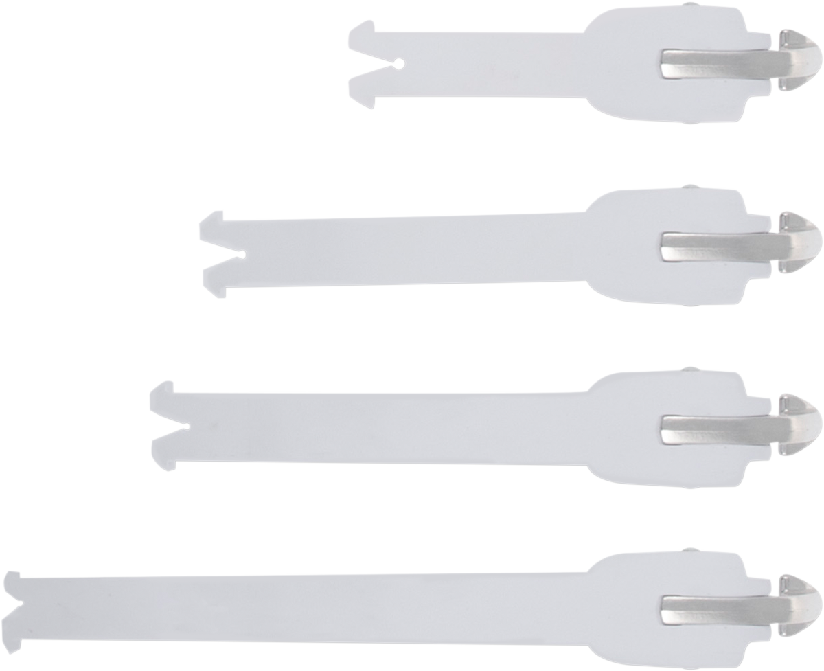 Kit de correas para botas ALPINESTARS - Blanco 25CIT74-20