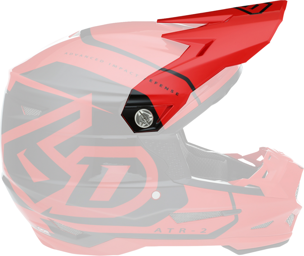 Visera 6D ATR-2 - Torque - Roja 72-6114 