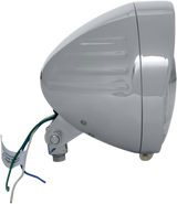 Faro delantero con visera de 6-1/2" y ranurado de DRAG SPECIALTIES 20-0338-BXLB1