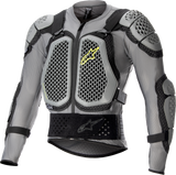 Chaqueta de protección ALPINESTARS Bionic Action v2 - Gris/Negro/Amarillo - XL 6506823-915-XL