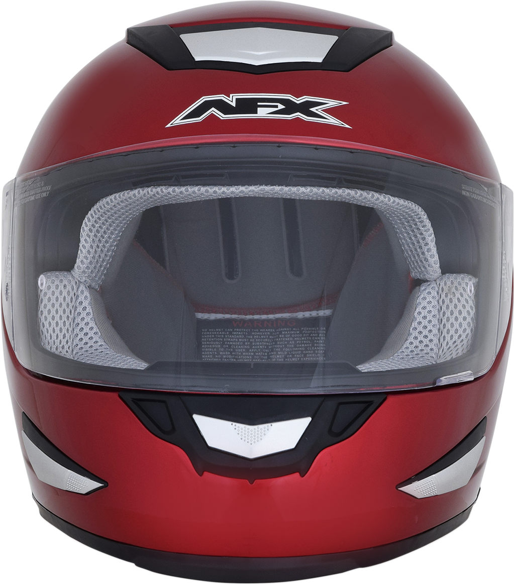 Casco de motocicleta AFX FX-99 - Rojo vino - Pequeño 0101-11084 