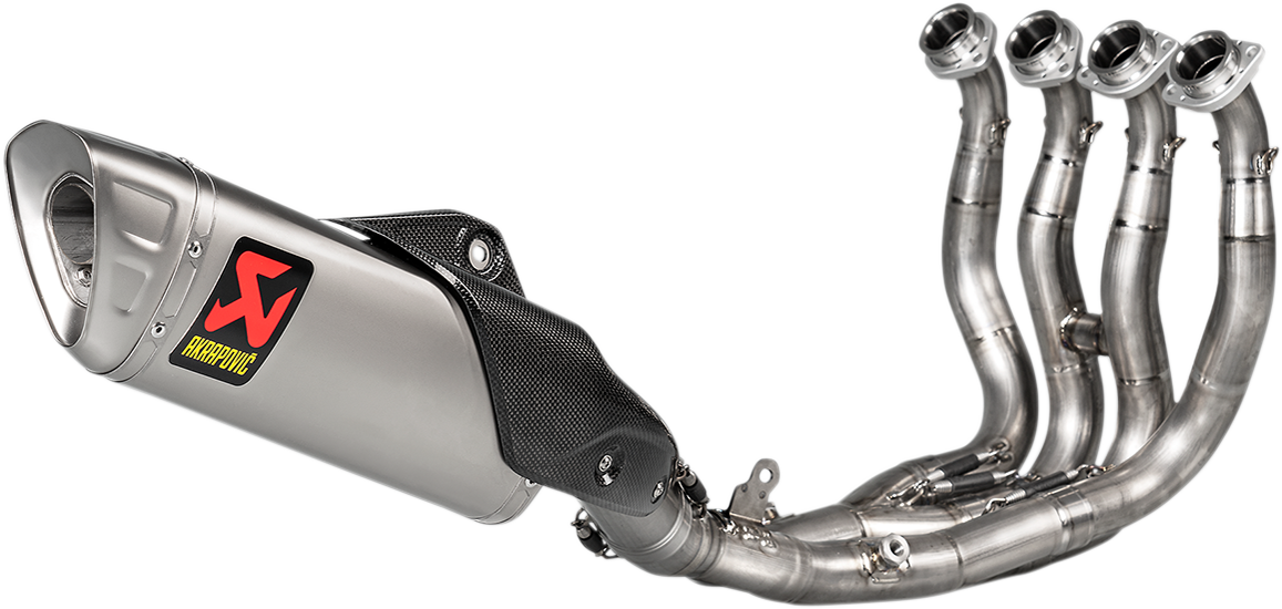 Escape de competición AKRAPOVIC - Acero inoxidable YZF-R1 2015-2023 S-Y10R15-APLT 1810-2758 