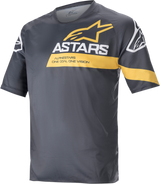Camiseta ALPINESTARS Racer V3 - Gris/Amarillo - Talla pequeña 1762922-1619-SM