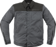 ICON Upstate Mesh CE Jacket - Gray - Large 2820-6225