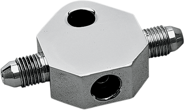 DRAG SPECIALTIES Tee de freno - 3/8-24 Abocinado invertido 304007-HC3