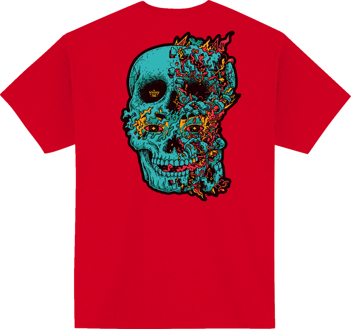 Camiseta ICON Munchies™ - Rojo jaspeado - XL 3030-24088
