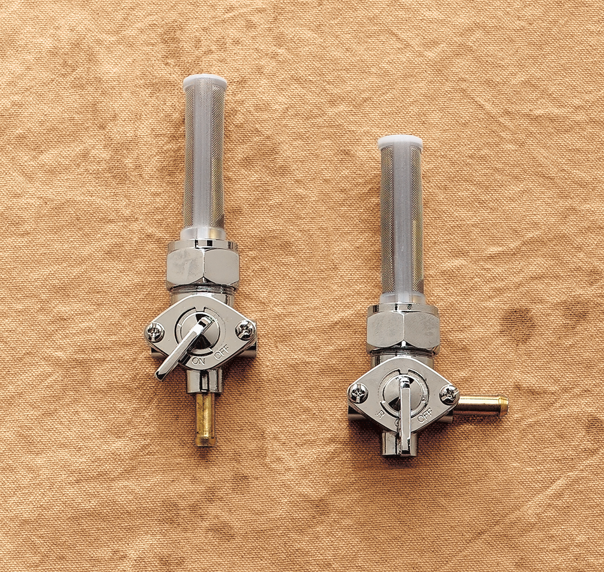 DRAG SPECIALTIES Grifo de purga recto - Cromado - 22 mm 03-0040-BC331
