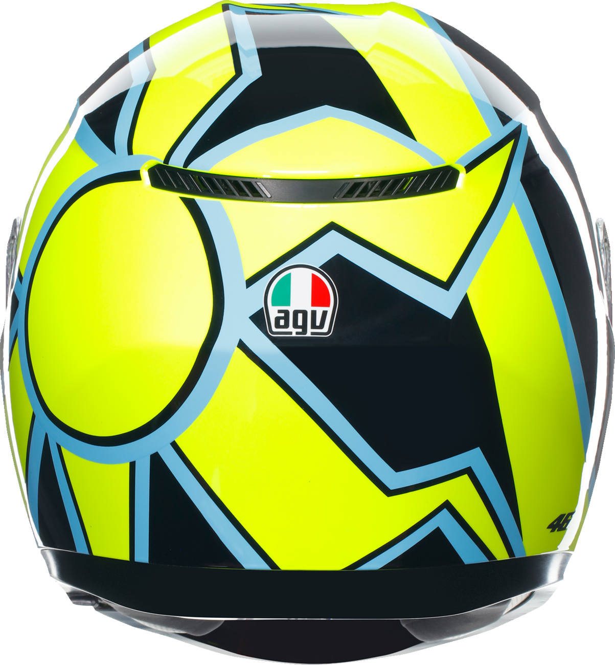 Casco de moto AGV K3 - Rossi WT Phillip Island 2005 - Grande 2118381004002L