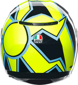 Casco de moto AGV K3 - Rossi WT Phillip Island 2005 - Grande 2118381004002L