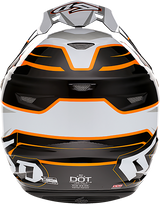 Casco de motocicleta 6D ATR-2 - Phase - Blanco/Naranja - XS 12-2824 