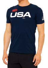 Camiseta 100% MX de las Naciones - Azul marino - Talla 2XL 20000-00168