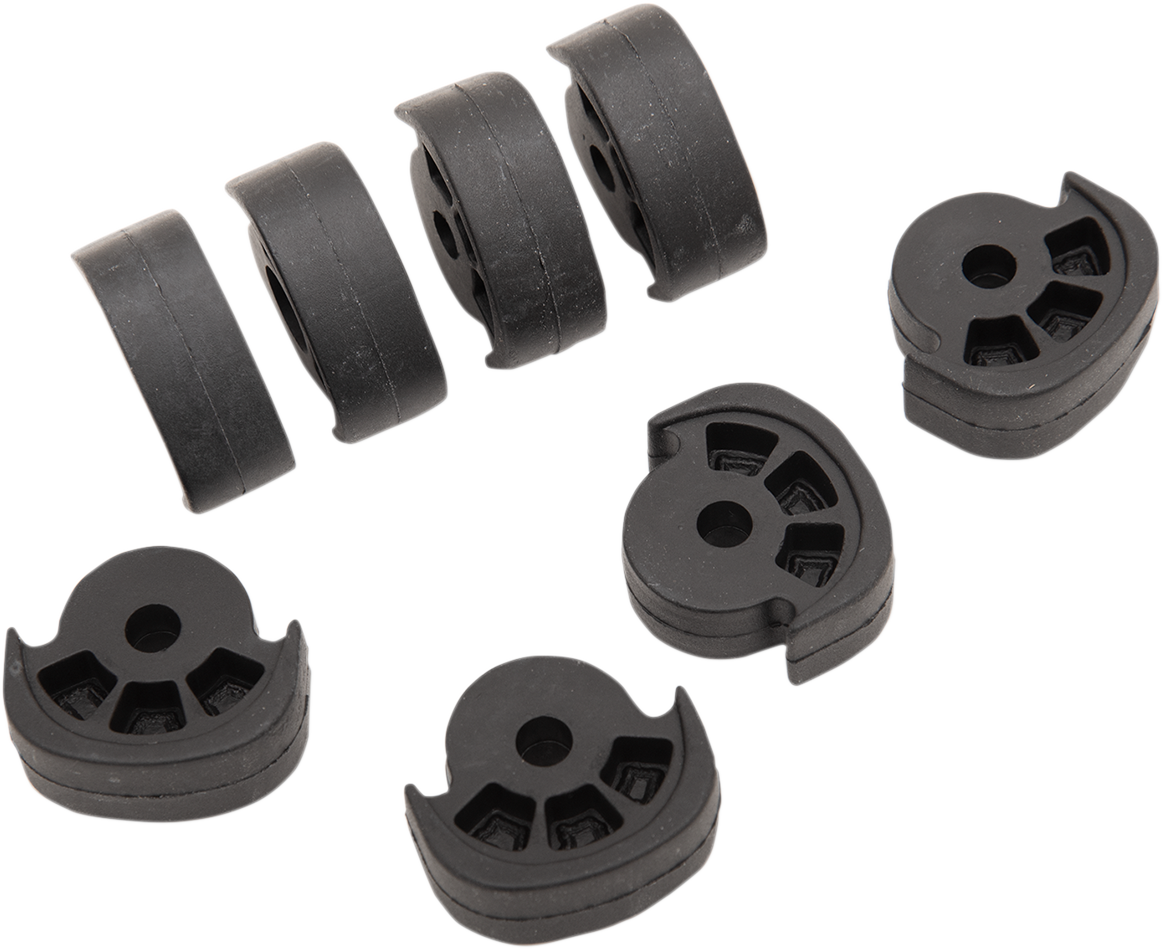 Estriberas grandes DRAG SPECIALTIES - Solo gomas 361056-HC6 