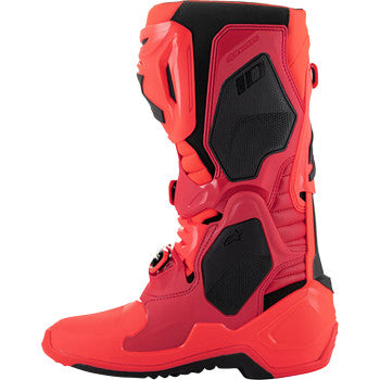 Botas ALPINESTARS Tech 10 Ember LE - Rojo/Negro - Talla 8 de EE. UU. 2010020-3034-8