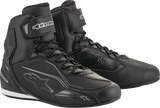 Zapatillas ALPINESTARS Stella Faster-3 para mujer - Negro/Plateado - Talla 8 de EE. UU. 2510419119-8