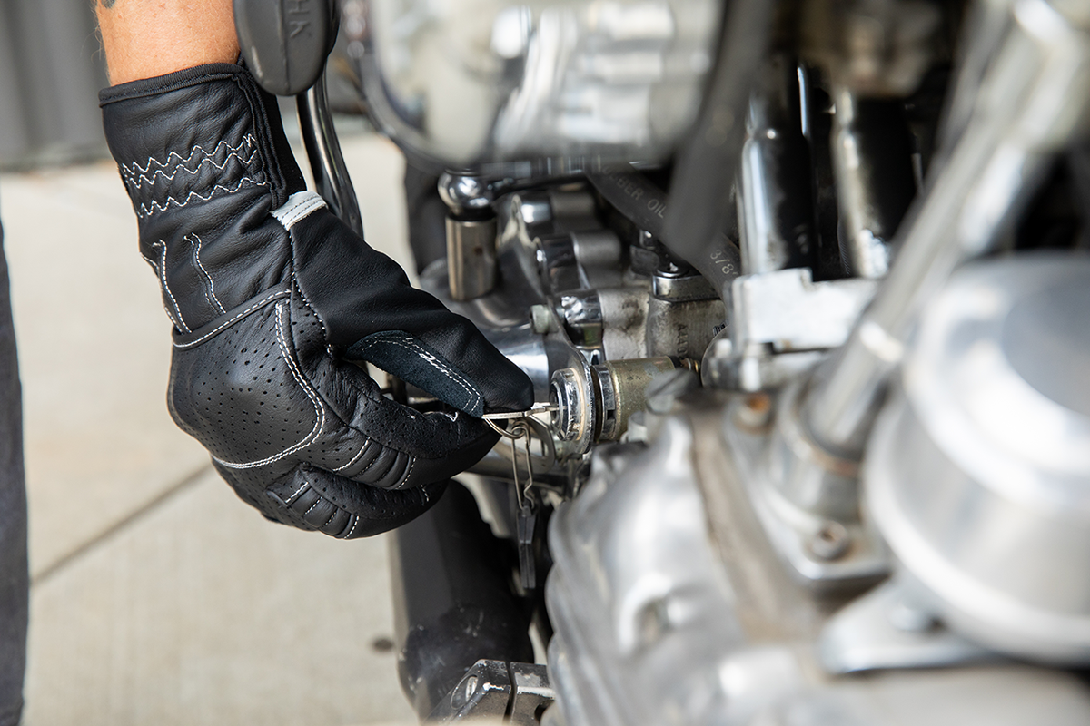 Guantes BILTWELL Borrego - Negro/Cemento - 2XL 1506-0104-306 