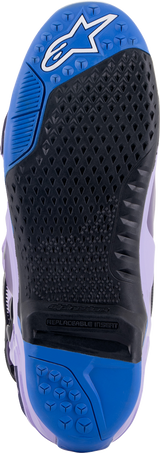 Botas ALPINESTARS Tech 10 - Morado láser - Talla 11 de EE. UU. 2010020-398-11