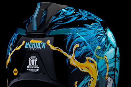 ICON Airform™ Motorcycle Helmet - Manik'RR - MIPS® - Light Blue - Medium 0101-17016