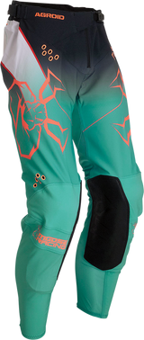 Pantalones Agroid MOOSE RACING - Verde azulado/Negro - 34 2901-10083