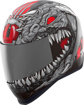 ICON Airform™ Motorcycle Helmet - Kryola Kreep - MIPS® - Silver - Large 10116956