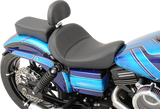 Asiento individual DRAG SPECIALTIES - Costuras suaves - Respaldo del conductor - FXD USE P-PADS 08030342,0353 0803-0555 