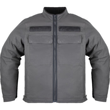 Chaqueta ICON Mototanker™ - Gris - Talla grande 2820-6964