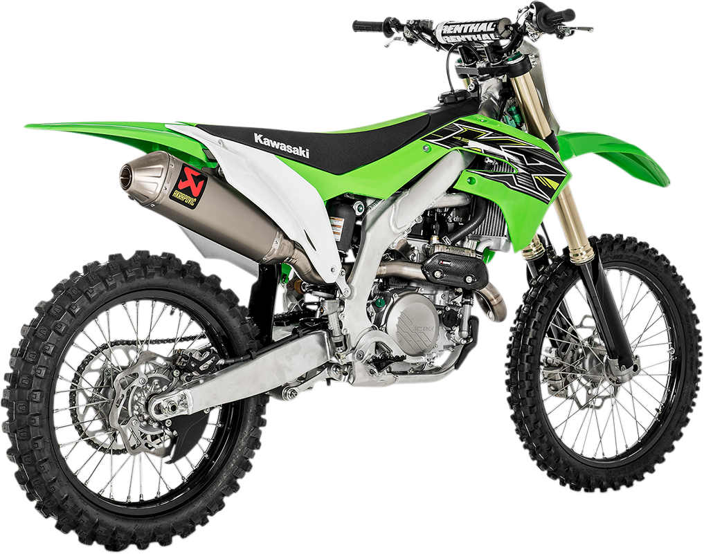 AKRAPOVIC Evolution Exhaust - Titanium KX450F 2019-2023 S-K4MET8