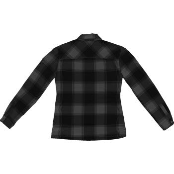 ICON Women's Fallblock CX Flannel Jacket - Black - Small  2822-1670