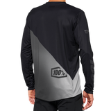 Camiseta de manga larga 100% R-Core-X - Negro/Gris - Talla M 40000-00001