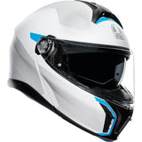 Casco de moto AGV Tourmodular - Frequency - Gris claro/Azul - XL 211251F2OY00615 
