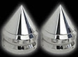 Sixty61 Spiked Bar Ends-Most Kawasaki-Chrome