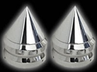 Sixty61 Spiked Bar Ends-Most Kawasaki-Chrome