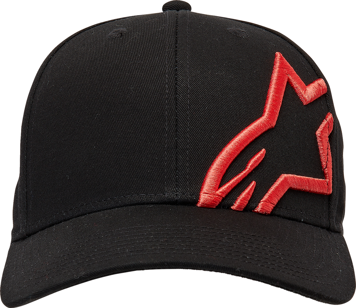 Gorra ALPINESTARS Corp Snap 2 - Negro/Rojo cálido - Talla única 1211810091523OS