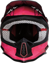 Casco juvenil MOOSE RACING FI - Agroid Camo - MIPS® - Rosa/Rojo - Pequeño 0111-1526 
