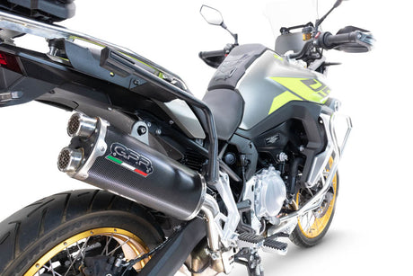 Voge 900DSX 2024-2025 Exhaust GPR Slip-on Dual Poppy