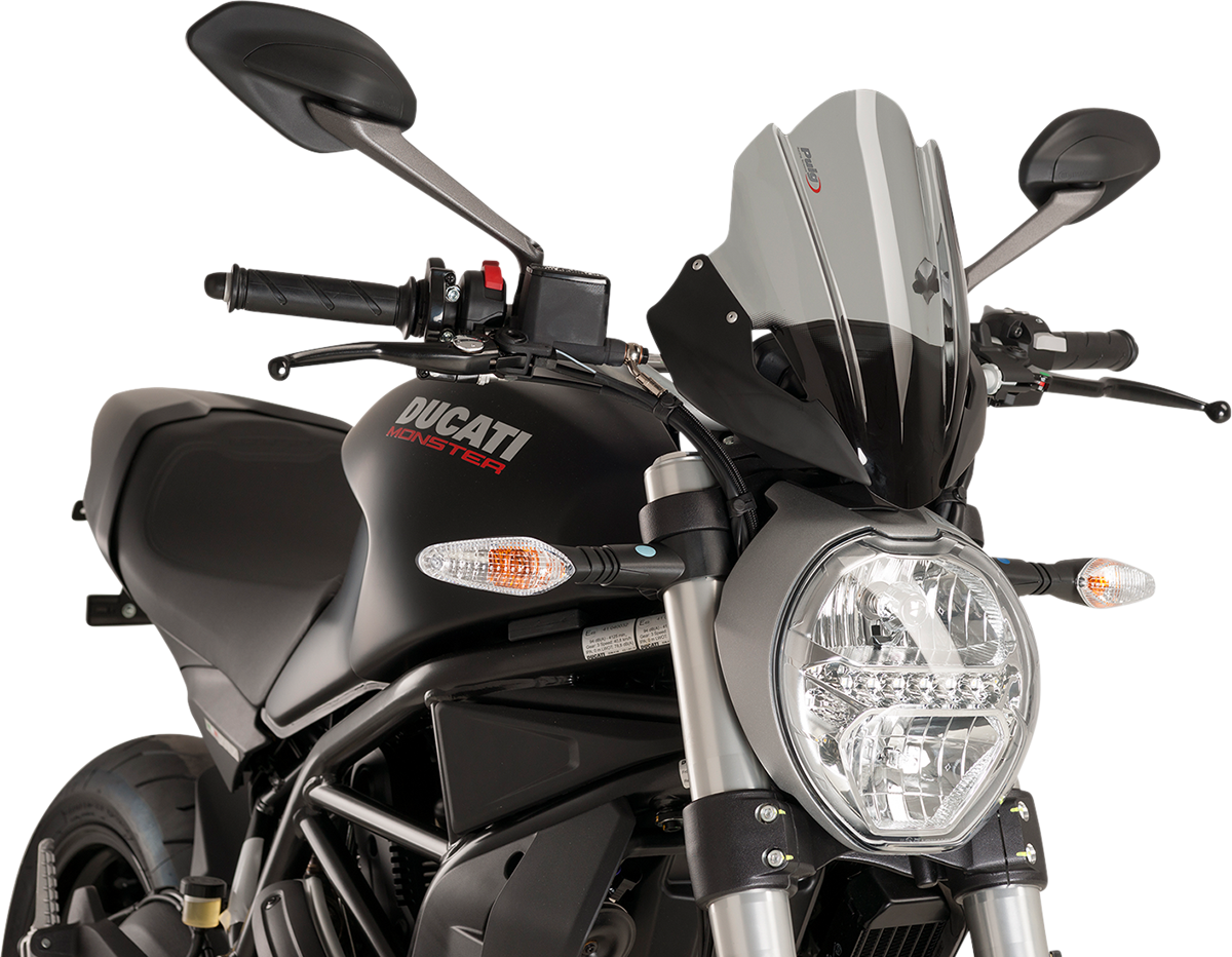 Cúpula Race PUIG HI-TECH PARTS - Ahumado Oscuro - Tour - Ducati 8900F 
