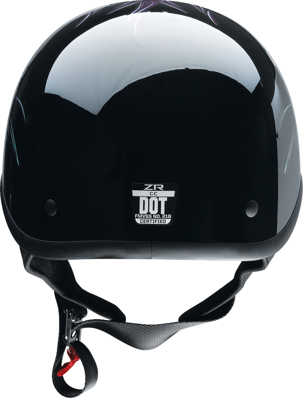 Casco de moto Z1R CC Beanie - Hellfire - Morado - 2XL 0103-1343 