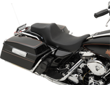 Asiento Predator III de DRAG SPECIALTIES - Ajuste suave FLHR 99-07, FLHX 06-07 0801-1128