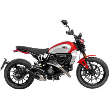 Silenciador deslizante LEOVINCE LV-10 - Negro completo Scrambler 2023-2024 15266FB 