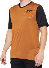 Maillot 100% Ridecamp - Terracota/Negro - Talla Grande 40027-00017