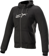 Chaqueta deportiva con capucha ALPINESTARS Stella Chrome para mujer - Negra - 2XL 4210920-10-2X