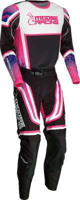 Pantalones Agroid MOOSE RACING - Rosa/Morado/Negro - 42 2901-10682 