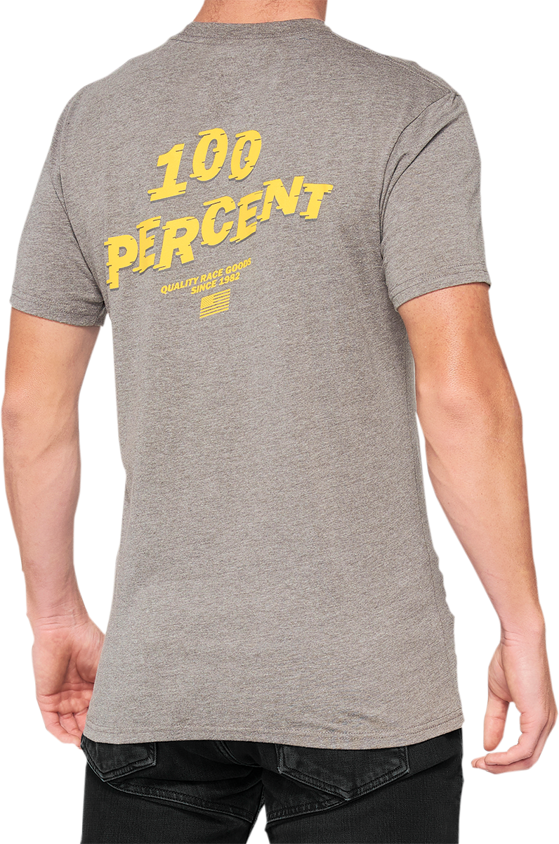 Camiseta 100% Dakota - Gris jaspeado - Talla pequeña 32130-188-10