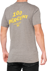 Camiseta 100% Dakota - Gris jaspeado - Talla pequeña 32130-188-10